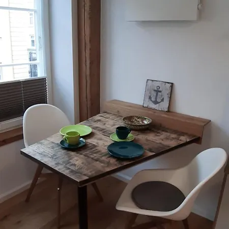 Apartmán Belle Etage Im Traufenhaus Lübeck